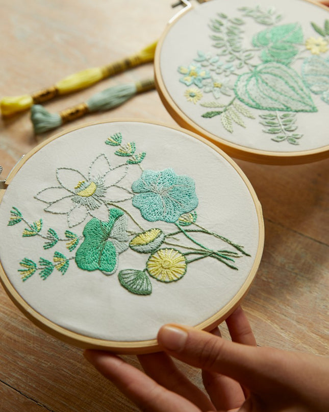 DMC Mindful Making Duo Embroidery Kit The Water Garden TB161