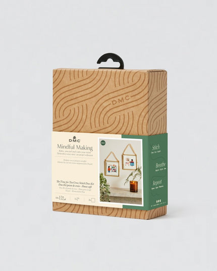 DMC Mindful Making Duo Cross Stitch Kit Time For Tea BK1965