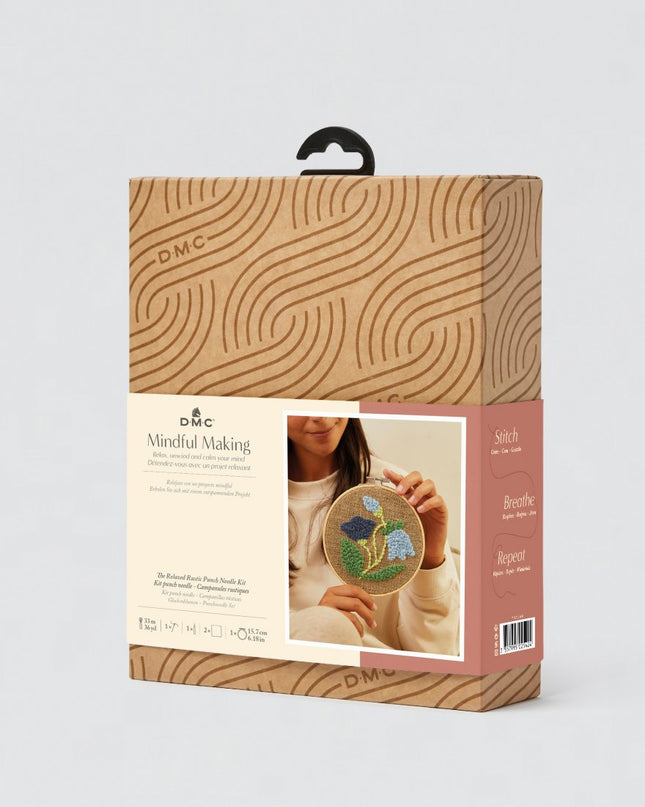 DMC Mindful Making Punch Needle Kit The Relaxed Rustic PN004K