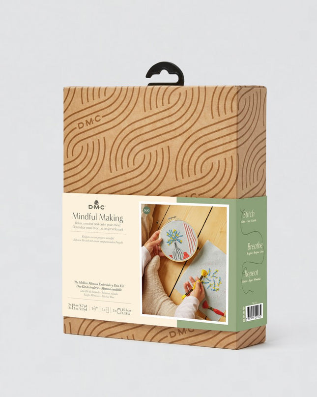 DMC Mindful Making Duo Embroidery Kit The Mellow Mimosa TB176