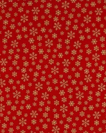 RED SNOWFLAKE