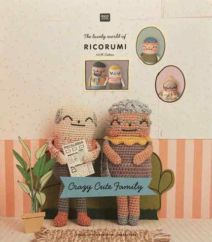 Rico Ricorumi Crochet Crazy Cute Family Book