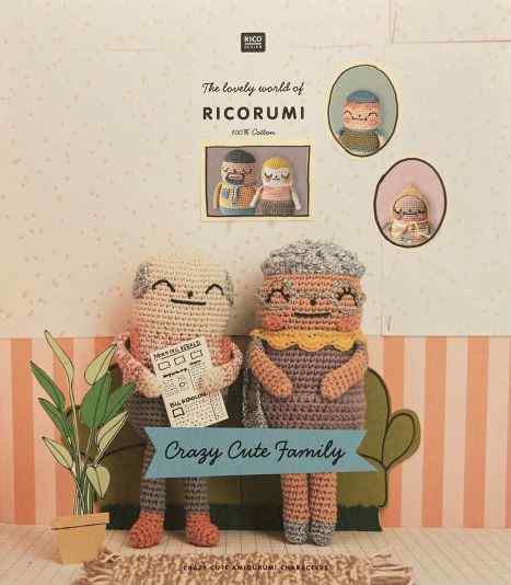 Rico Ricorumi Crochet Crazy Cute Family Book