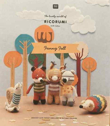 Rico Ricorumi Crochet Funny Fall Book