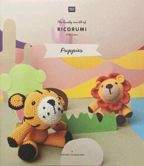 Rico Ricorumi Crochet Puppies Book