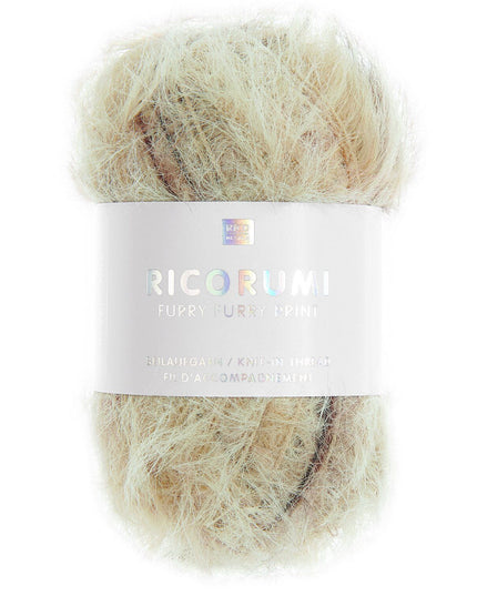 Rico Ricorumi Furry Furry DK Print Pastel Beige 003