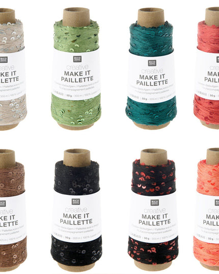 Rico Make It Paillette Red 004