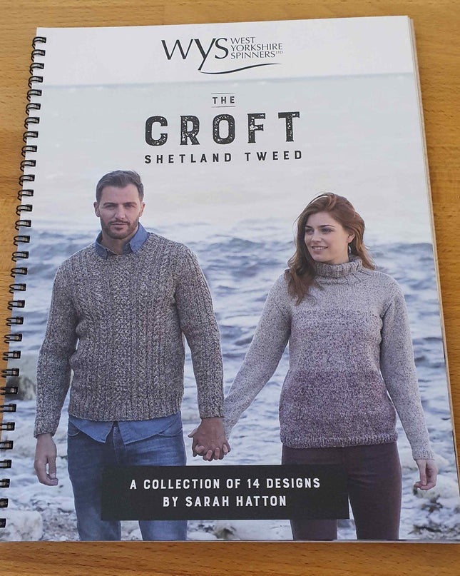 WYS The Croft Shetland Tweed Pattern Book