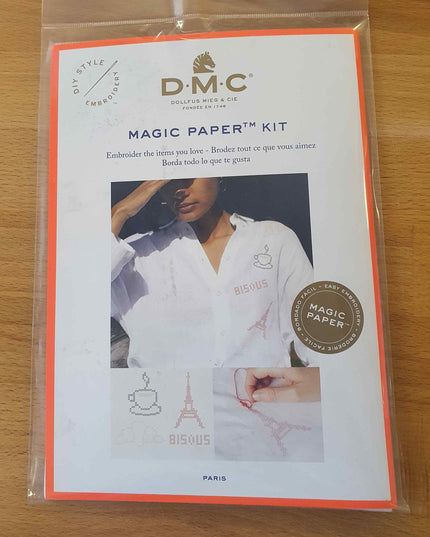 DMC Magic Paper Kit Cross Stitch Paris FK203