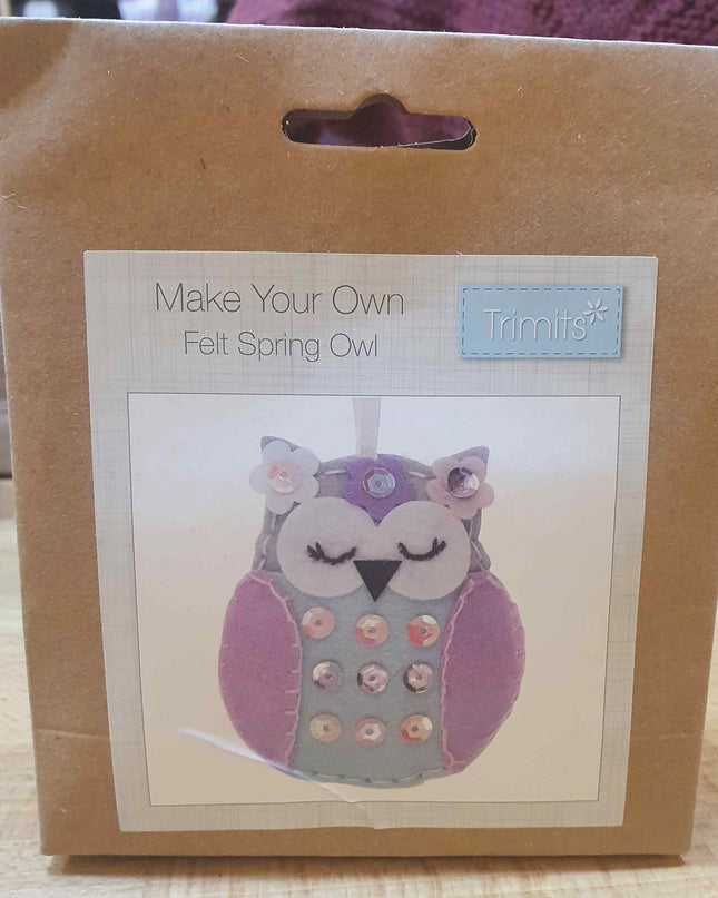 Make your own Felt Kit - Spring Owl
