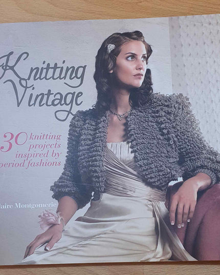 Book Knitting Vintage Book