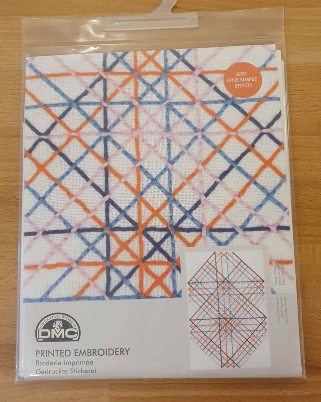 DMC Embroidery Kit Geometry Rules Right Angles TB111 *