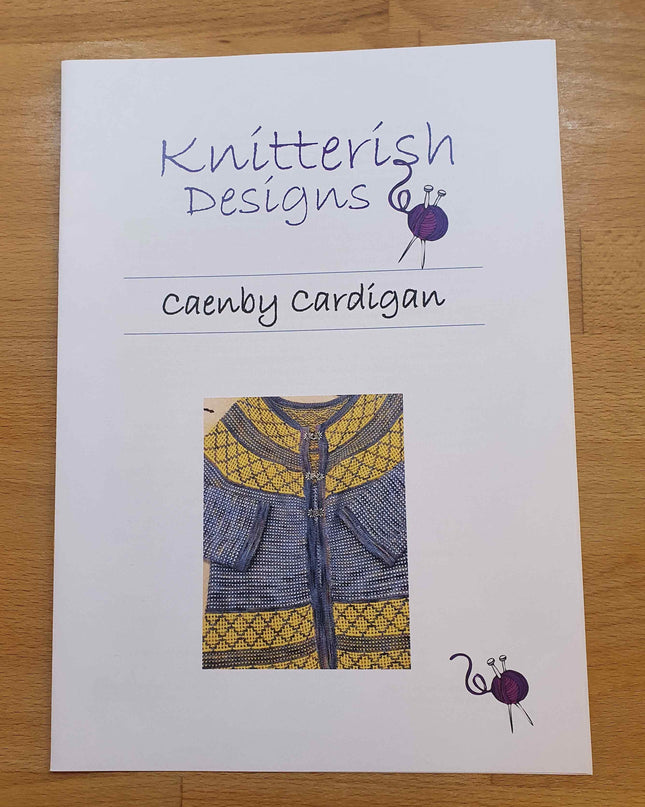 Knitterish Designs Knitting Patterns Caenby Cardigan