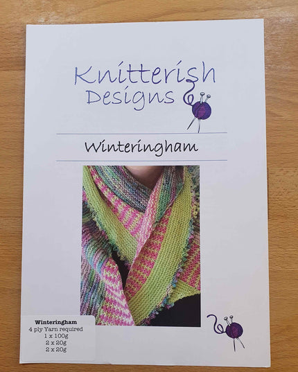 Knitterish Designs Knitting Patterns Winteringham Shawl