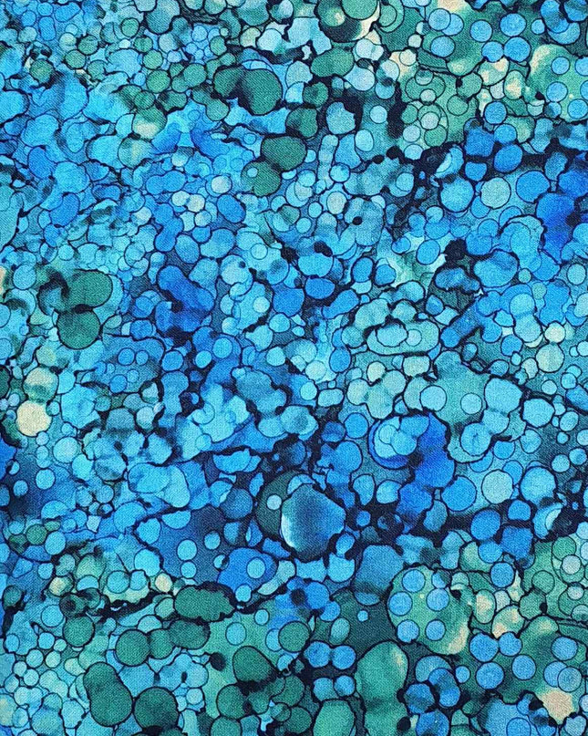 Fabric BLISS PEACOCK