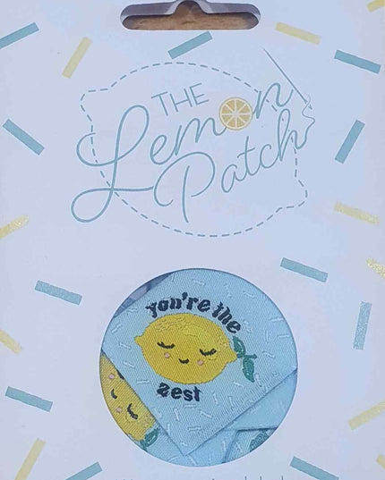 The Lemon Patch Woven Sewing Label YOU'RE THE ZEST