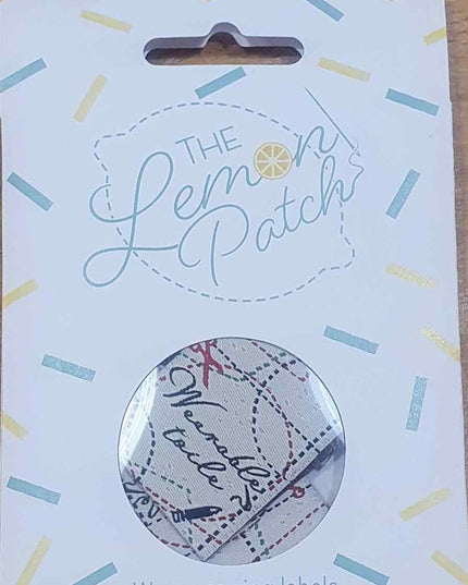 The Lemon Patch Woven Sewing Label WEARABLE TOILE