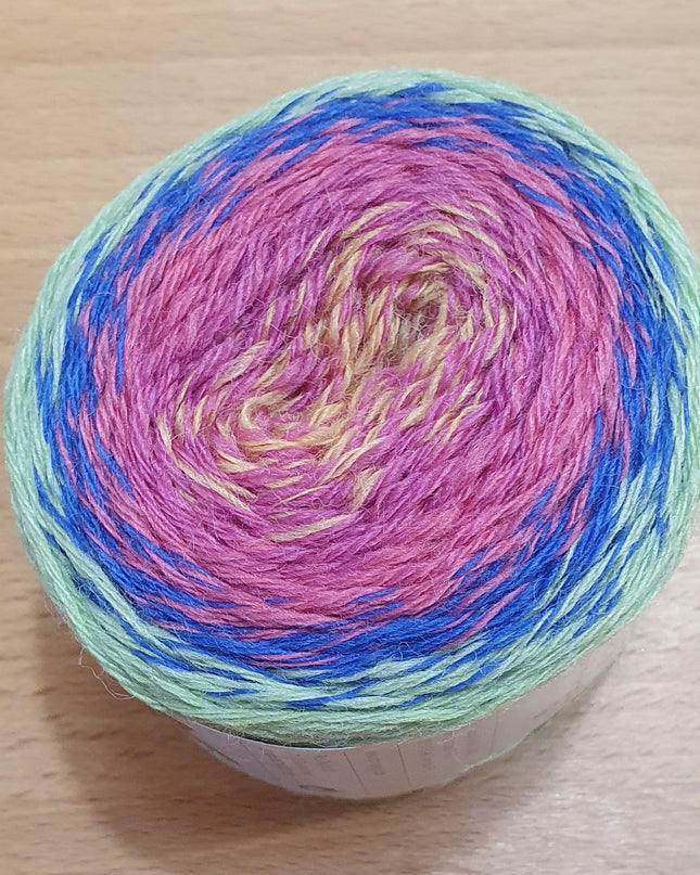 Rico Socks Super Soft Super Degrade 4 Ply 004 Rainbow