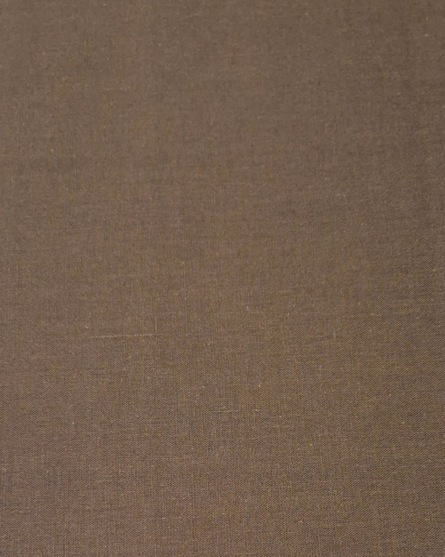 Fabric Plain Cotton Organic CHARCOAL