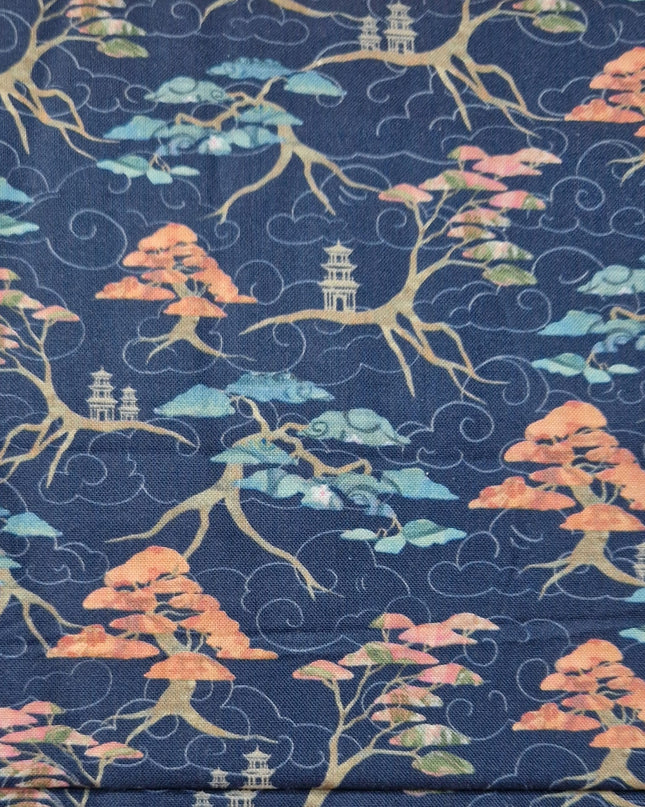 Fabric Sew Pretty Sew Mindful Meditations on Japan BONSAI TREES