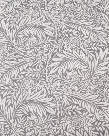 Fabric Quilt Back Cotton 108" William Morris Larkspur Silver