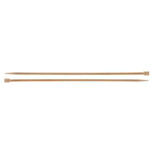 Milward knitting needles bamboo straight 33cm 10mm