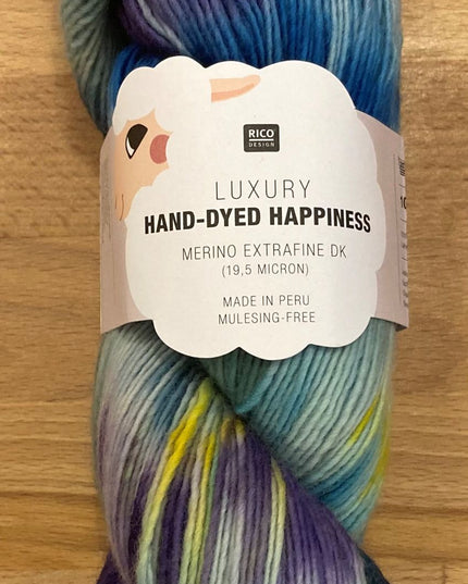 Rico Luxury Hand Dyed Happiness DK Green 008