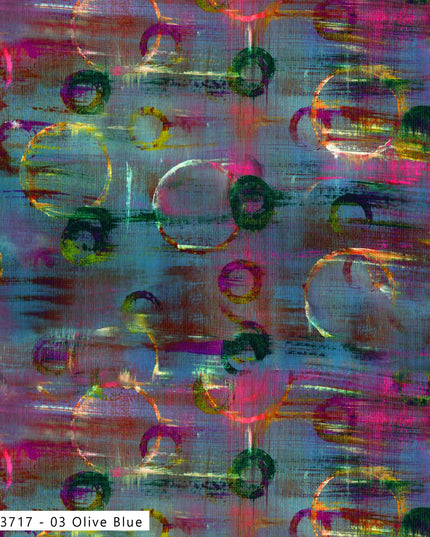 Layers Of Time OLIVE BLUE