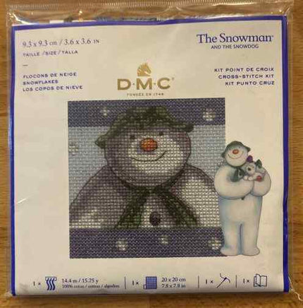 DMC The Snowman mini kits Cross Stitch Snowflakes BL1179