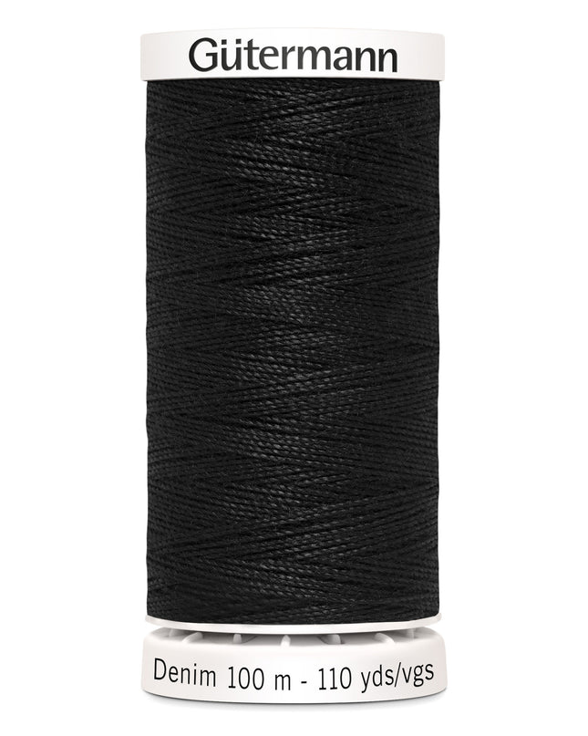 Gutermann Denim Thread 100m 1000 Black