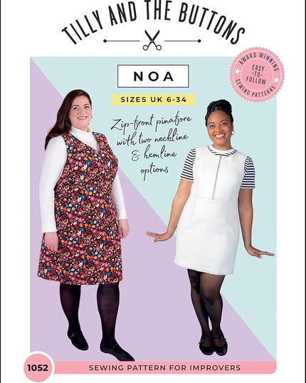 Tilly And The Buttons Sewing Pattern Noa (Pinafore dress)