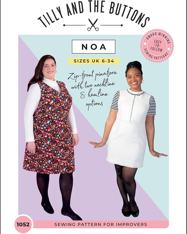 Tilly And The Buttons Sewing Pattern Noa (Pinafore dress)