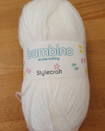 Stylecraft Bambino Dk White 7111