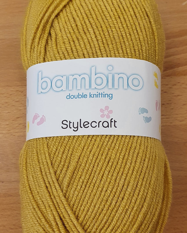 Stylecraft Bambino Dk Mellow Yellow 4211