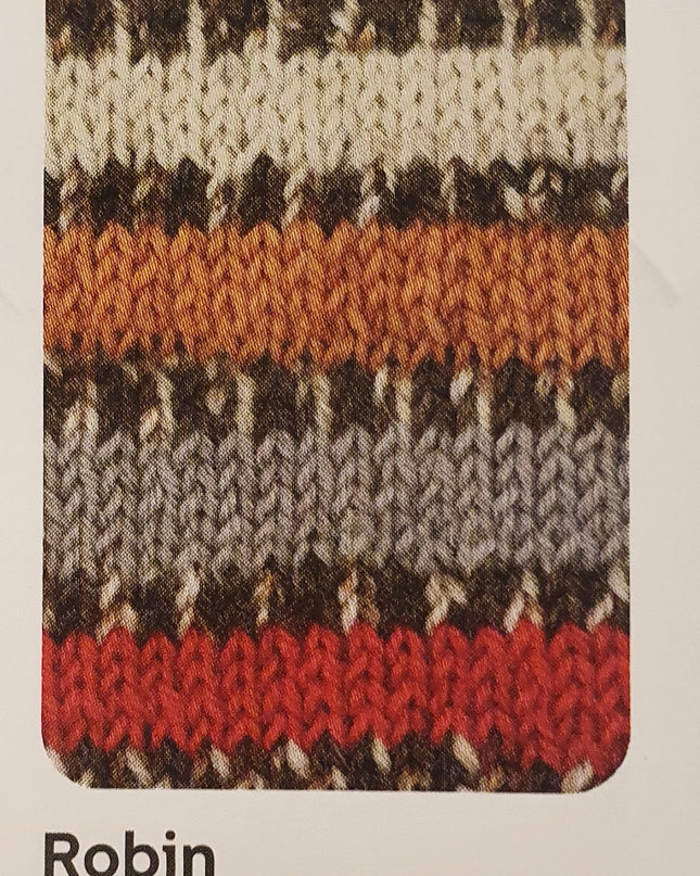 WYS Signature 4Ply Country Birds Robin 941