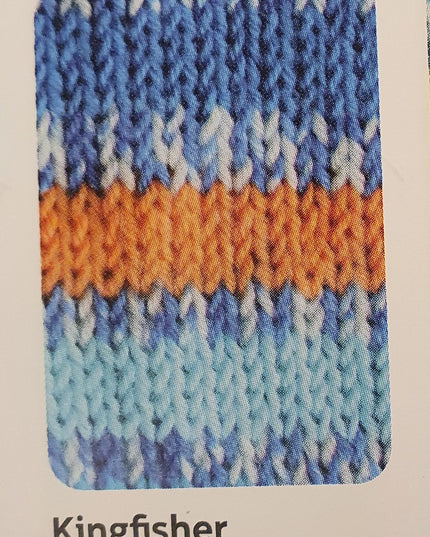 WYS Signature 4Ply Country Birds Kingfisher 844