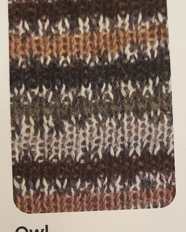 WYS Signature 4Ply Country Birds Owl 877