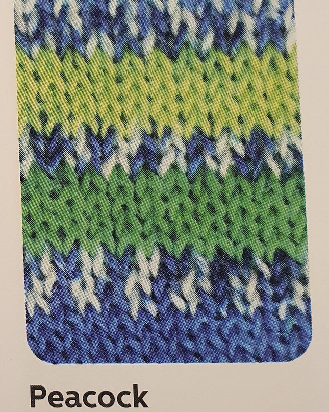 WYS Signature 4Ply Country Birds Peacock 851