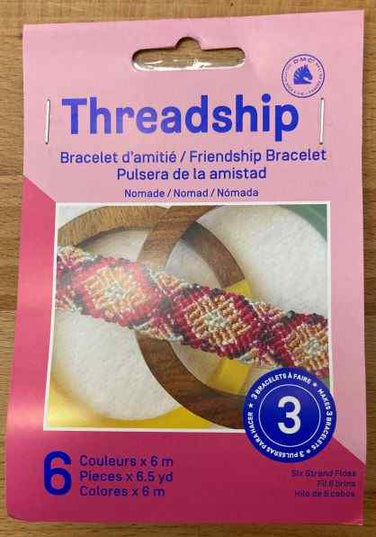 DMC Threadship Friendship Bracelet Kit TSHMINI4