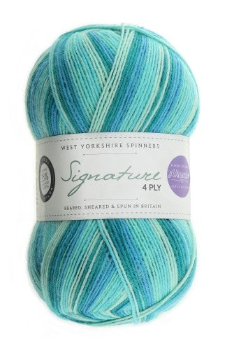 WYS Signature 4ply Winwick Mum Collection Seascape 873
