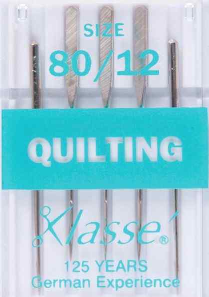 Sewing machine needles Quilting 80/12 A6148/80