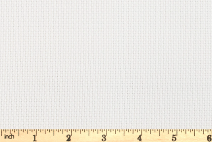 DMC 16 count Aida WHITE