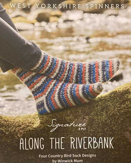 WYS Along The Riverbank Sock Knitting Book
