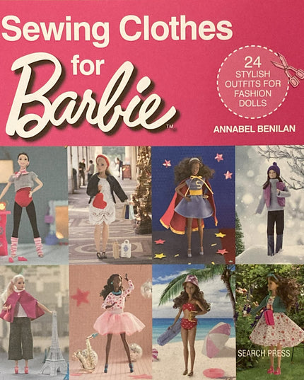 Book Sewing Clothes For Barbie