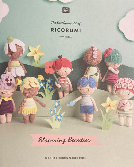 Ricorumi Crochet Blooming Beauties Book
