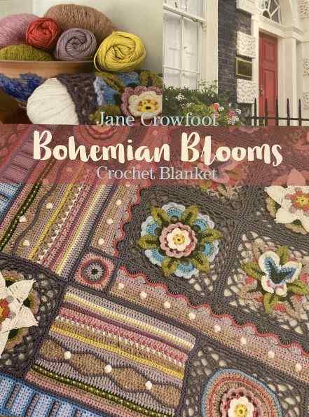 Janie Crow Crochet Blanket Bohemian Blooms
