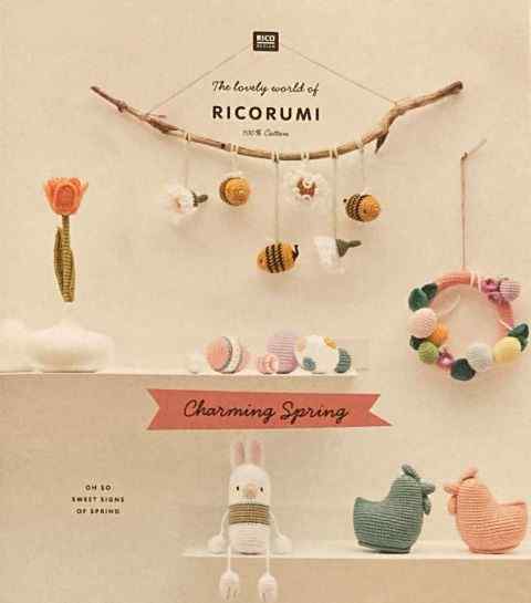 Rico Ricorumi Crochet Charming Spring Book