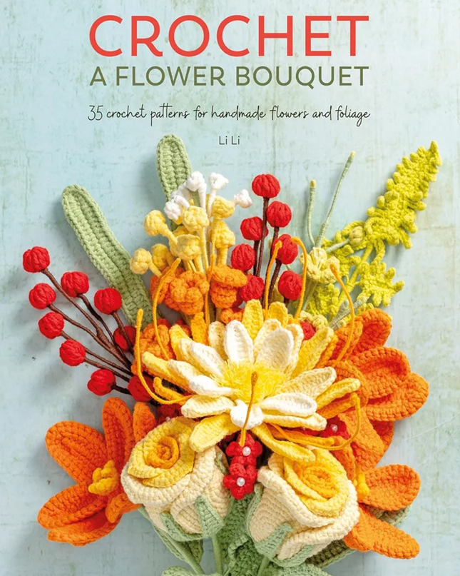 Book Crochet A Flower Bouquet
