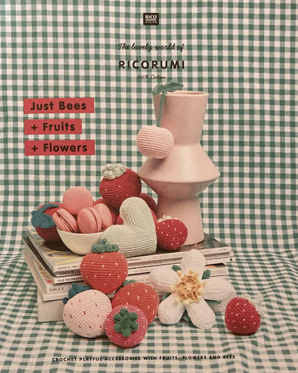 Rico Ricorumi Crochet Just Bees + Fruits + Flowers