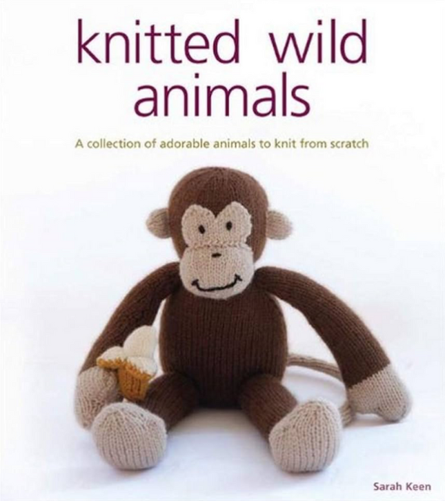Book Knitted Wild Animals